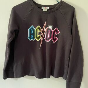 AC/DC Kids Black Long Sleeve Shirt